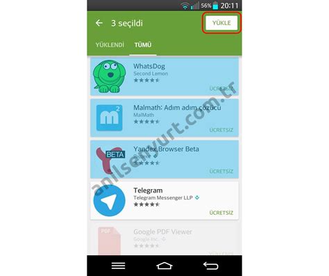 Google Play Toplu Uygulama Ndirme An L Enyurt