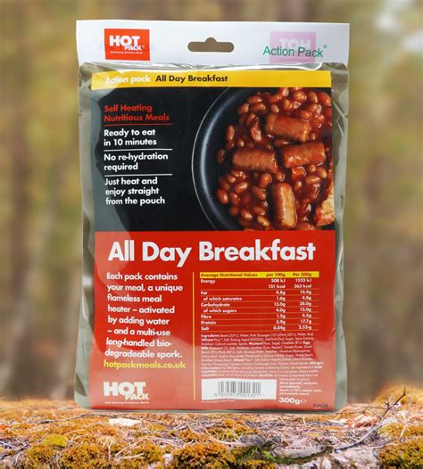 heating meal kit  day breakfastself heating food