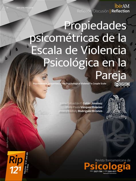 PDF Propiedades psicométricas de la Escala de Violencia Psicológica