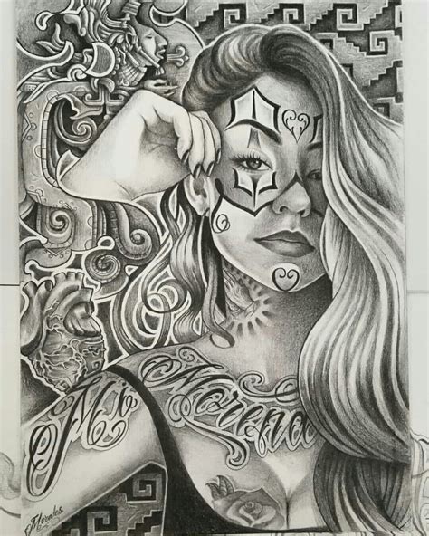 Pin On Lady Tattoo Design