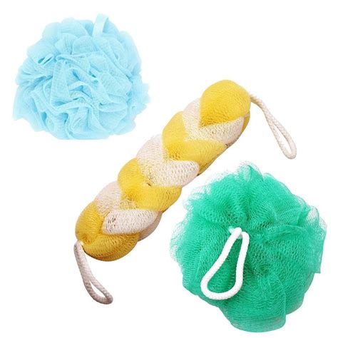 Loofah Bath Sponge Shower Puffs Soft Loofah Bath Sponge, 51% OFF