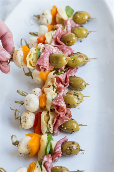 Antipasto Skewers - The Sweetest Occasion