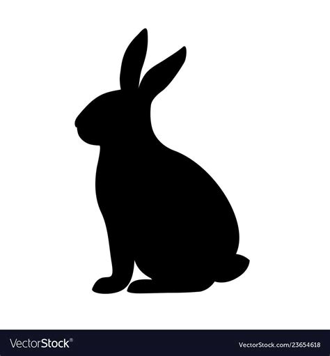 Rabbit Silhouette Silhouette Images Silhouette Stencil Animal