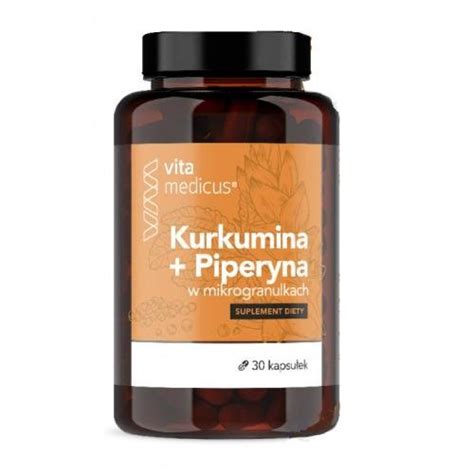 Vita Medicus Kurkumina Piperyna W Mikrogranulkach Kaps Sklep