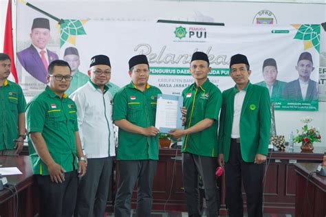 Julhayadi Dilantik Jadi Ketua Pemuda PUI KBB Jabar Trust