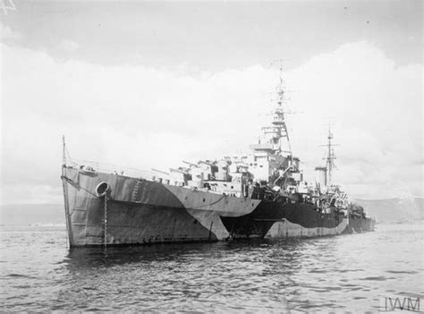 Hms Spartan 95 Was A Dido Class Light Cruiser Of The Bellona Subgroup Class Of The British