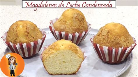 Magdalenas De Leche Condensada