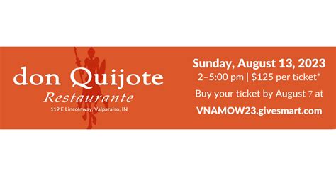 Vna Hospice Nwi Benefit Dinner At Don Quijote Restaurante Valpo Life