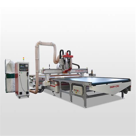 Automatic Loading Unloading Labeling Cnc Router Atc