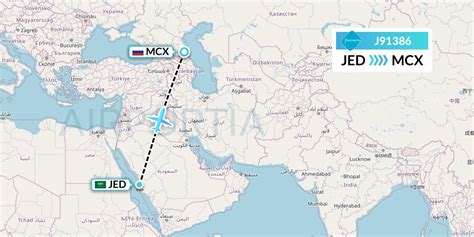 J91386 Flight Status Jazeera Airways: Jeddah to Makhachkala (JZR1386)