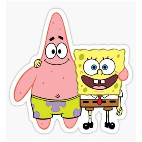 Adesivo Bob Esponja Fofo Cute 4x5 Cm Shopee Brasil