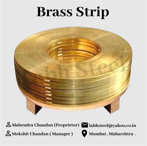 Labh Steel Golden Brass Strip Coils For Engineering At Rs 500kg In Mumbai