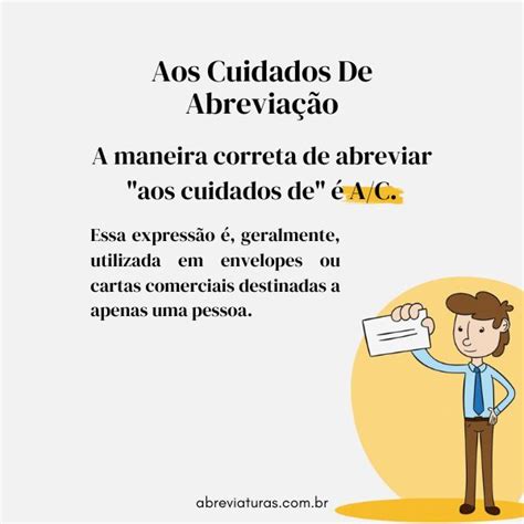 Como Escreve Aos Cuidados