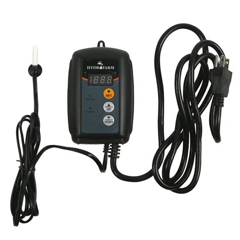 Hydrofarm Jump Start Digital Thermostat For Heating Mat Equipment