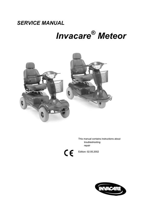 Invacare Meteor Service Manual Manualzz