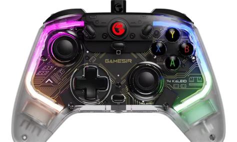 Gamesir Intros T Kaleid Transparent Anti Drift Rgb Gaming Controller