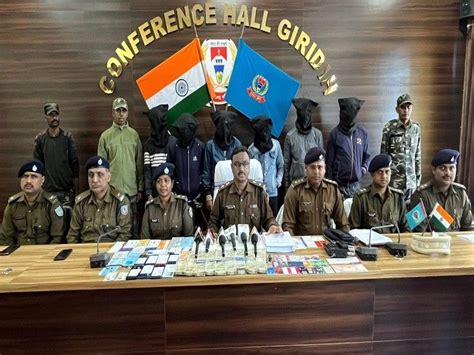 Six Cyber Criminals Arrested From Giridih गिरिडीह से छह साइबर अपराधी