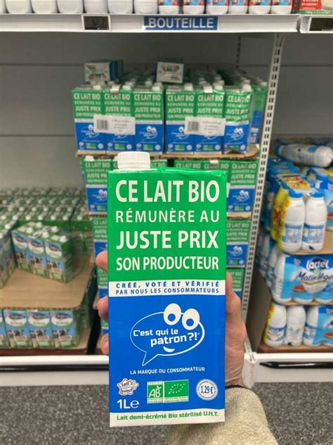 Le Lait Bio Quitable C Est Qui Le Patron