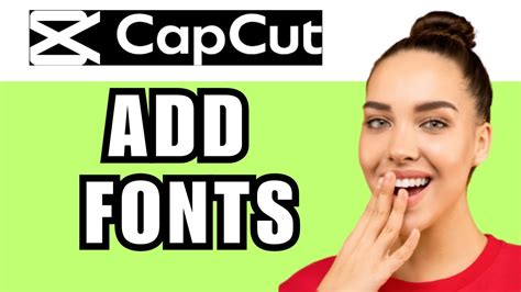 How To Add Fonts In CapCut Import FONTS Tutorial YouTube