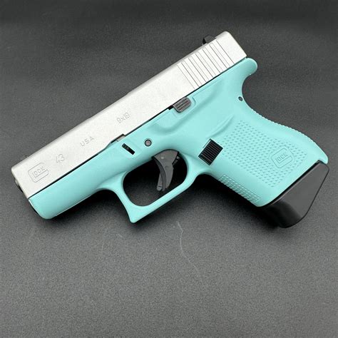 Glock 43 Robins Egg Blue Bundle Tx Arms