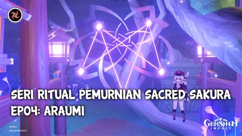 Genshin Impact Seri Ritual Pemurnian Sacred Sakura Ep04 Araumi YouTube