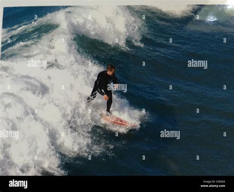 Surfing San Diego Stock Photo - Alamy