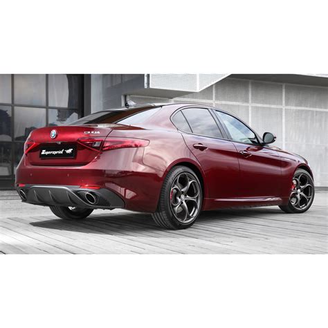 Performance Sport Exhaust For ALFA ROMEO GIULIA VELOCE Q2 GPF ALFA