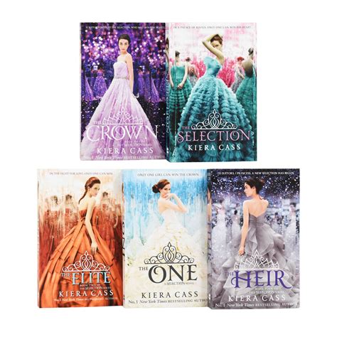 The Selection Series By Kiera Cass 5 Books Collection Set Ages 13