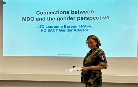 Nato 2024 Key Leaders Seminar On Gender In Military Operations Gender