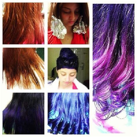 My Purple Ombre Creation Purple Ombre Makeup Art Hair Makeup