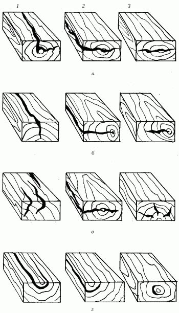 Пороки и дефекты древесины