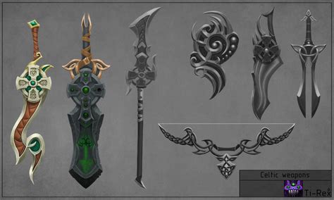 Celtic-weapons by Ti--Rex on DeviantArt