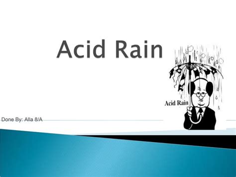 Acid Rain Ppt