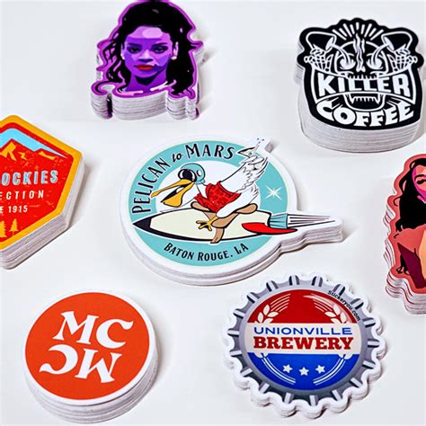 custom die cut stickers  satisfaction guaranteed