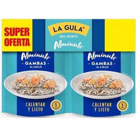 La Gula Del Norte Con Gambas Al Ajillo Pack De X G Supermercado