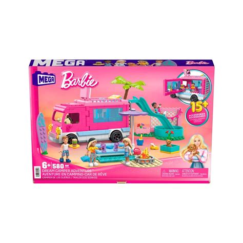 Barbie Jeu de construction MEGA Aventure en camping car de rêve