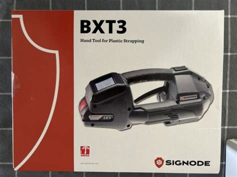 Signode Bxt Battery Powered Strapping Combo Tool Standrd Dty Ebay