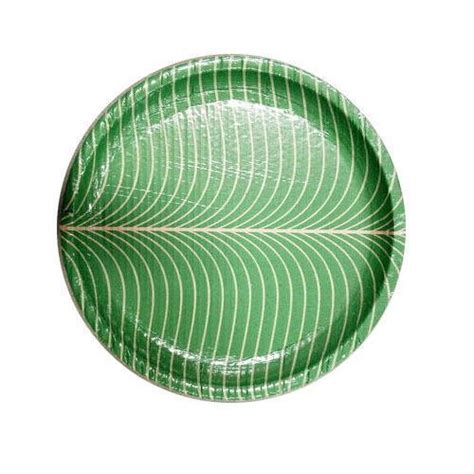 Circular Banana Leaf Paper Plate At Rs 50 Pack In Karad ID 20265309597