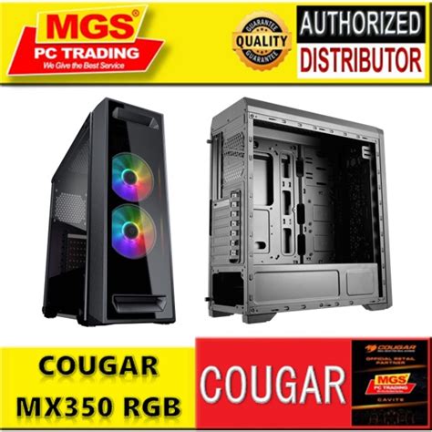 Cougar Mx Rgb Pc Case Shopee Philippines