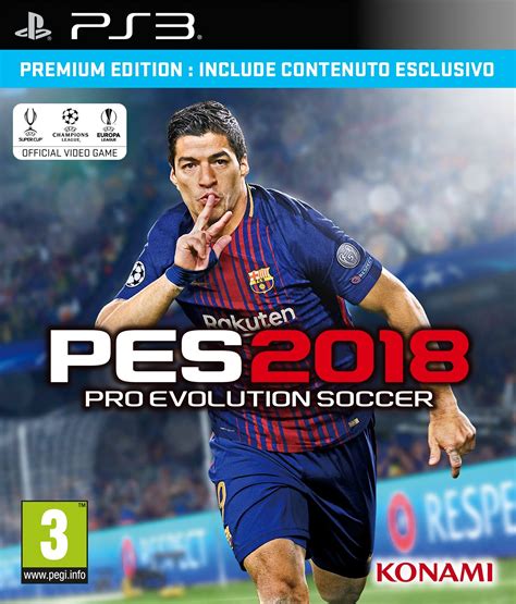 Pro Evolution Soccer 2018 Per PS3 GameStorm It