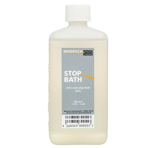 moersch citric acid stop bath  ml conc fotoimpexcom analogue