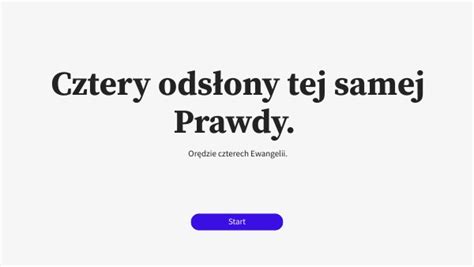 8sp Katecheza 15 Cztery Odsłony Tej Samej Prawdy