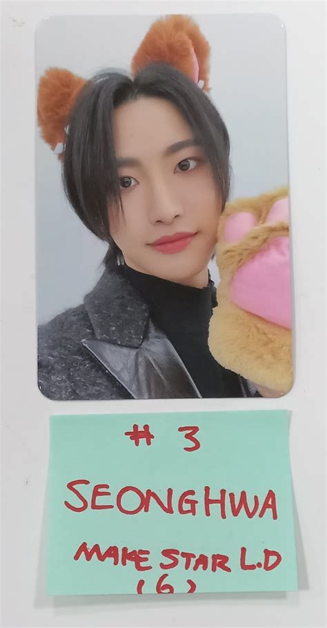 Ateez The World Epfin Will Makestar Lucky Draw Event Photocard