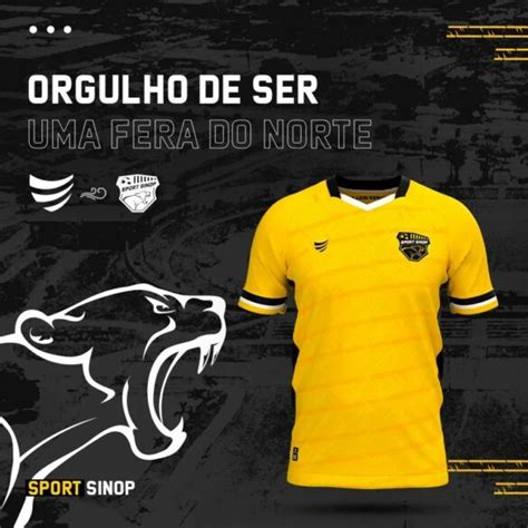 Nova Camisa Titular Do Sport Sinop 2022 Super Bolla Mantos Do Futebol