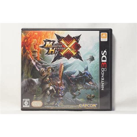 Nintendo 3ds 魔物獵人 X Monster Hunter X 日版 蝦皮購物