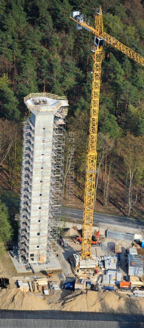 Luftaufnahme PRÖTZEL OT Heidekrug Baustelle zur Errichtung eines