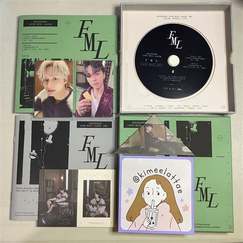 Seventeen Fml Fallen Misfit Lost Version With Jun And Vernon Photocard