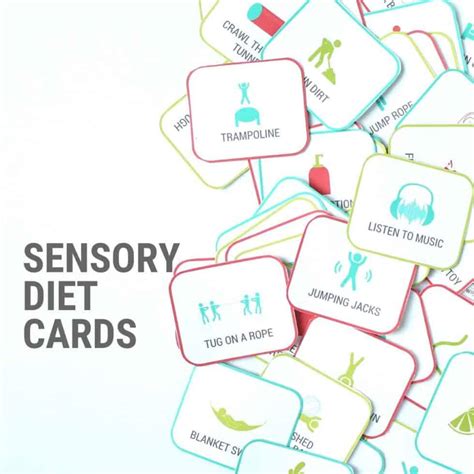 Create A Sensory Diet With This Template Free Pdf