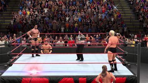 WWE 2K15 Randy Orton Vs Ric Flair Raw Intercontinental Champion