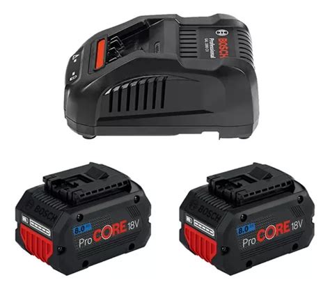 Kit 2 Baterias Procore 18v 8 0ah Carregador Gal 1880 Cv 06 MercadoLivre